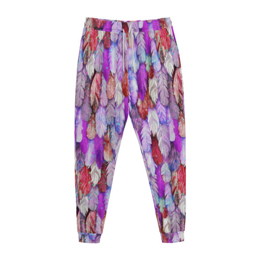 Colorful Feathers Plumage Sweatpants