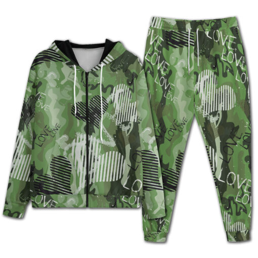 Grunge Love Graffiti Men's Tracksuit