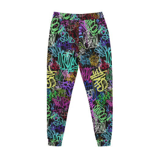 Colorful Graffiti Sweatpants - Image 2