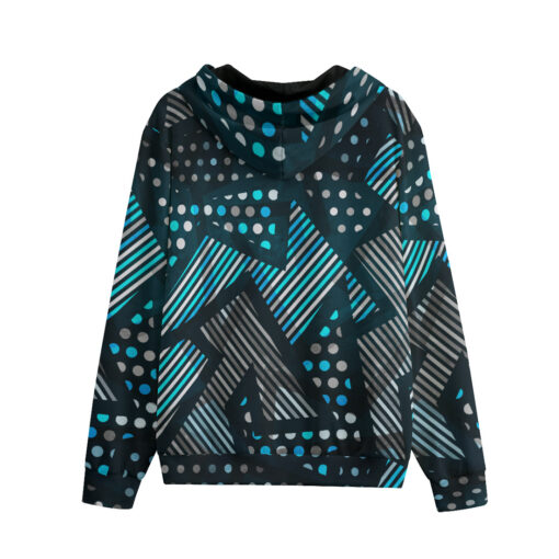 Abstract Cloth Geometric Men's Tracksuit - Image 2