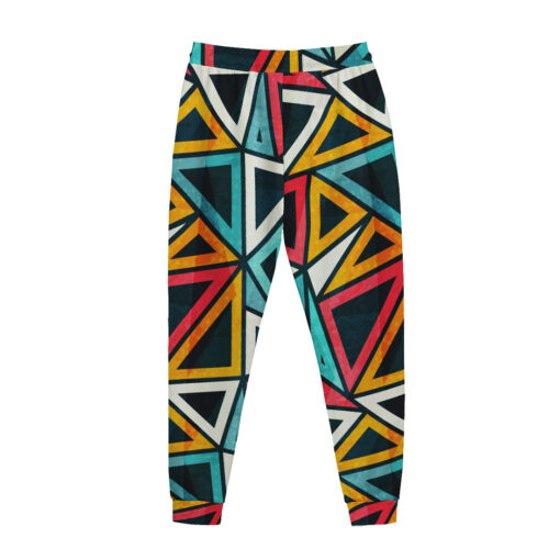 Retro Triangles Men's Tracksuit - Image 3