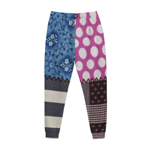 Cloth Patchwork Sweatpants - Image 2