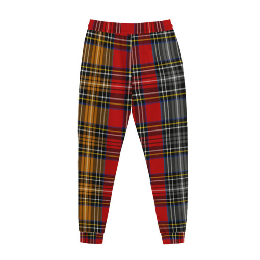 Multicolor Checkered Men's Tracksuit - Image 3