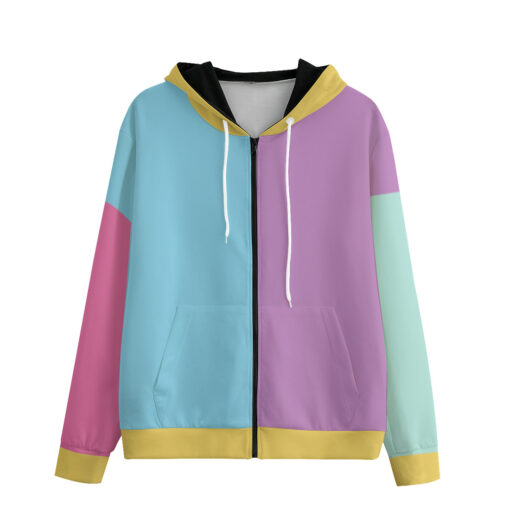 90's Style Zip Up Hoodie