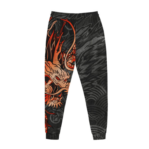 Red Chinese Dragon Men's Tracksuit - Image 3