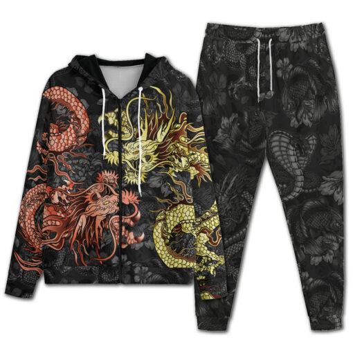 Red and Gold Dragons Men's Tracksuit