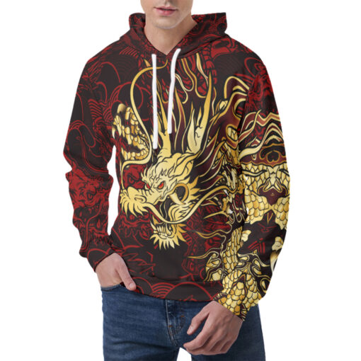 Golden Dragon Men's Hoodie