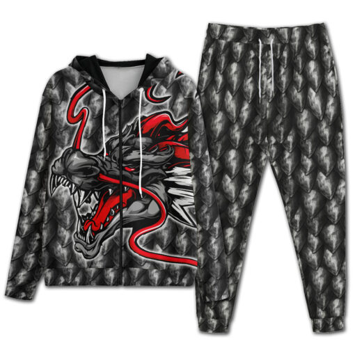 Fantasy Dragon Head Men's Tracksuit