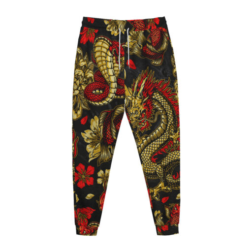 Vintage Japanese Fantasy Elements Sweatpants