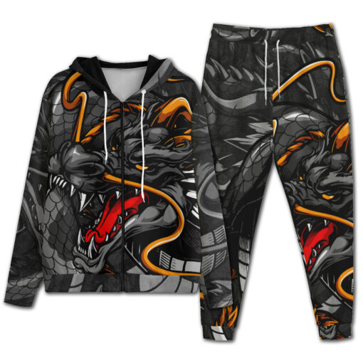 Fantasy Japanese Dragon Men's Tracksuit