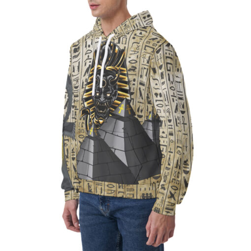 Ancient Egyptian Pyramid Men's Hoodie - Image 3