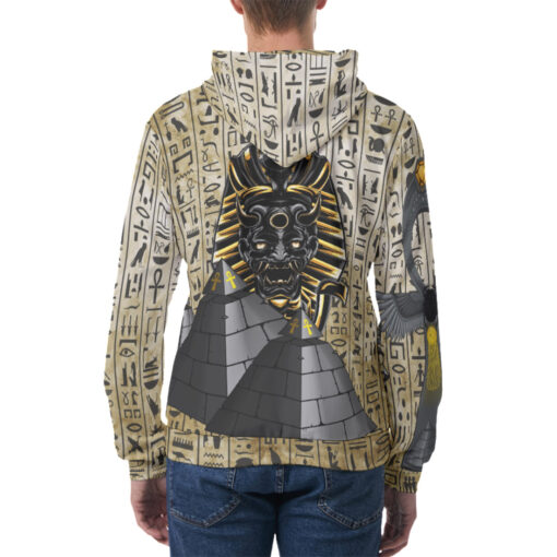 Ancient Egyptian Pyramid Men's Hoodie - Image 4