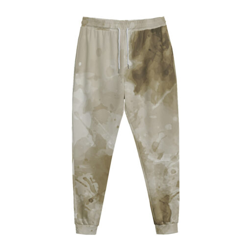 Brown Watercolor Sweatpants