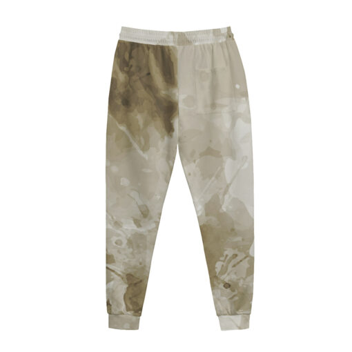 Brown Watercolor Sweatpants - Image 2