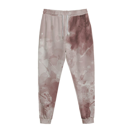 Red Watercolor Sweatpants