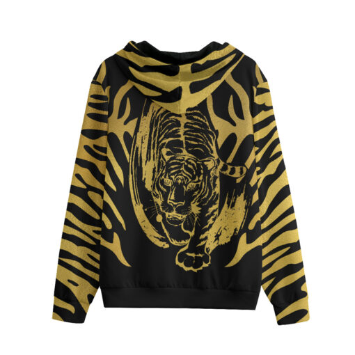 Black Tiger on Gold Men's Tracksuit - Image 2