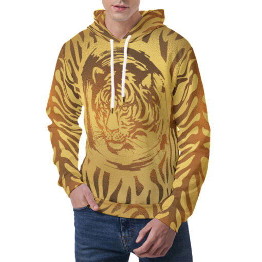 Golden Tiger Men's Hoodie