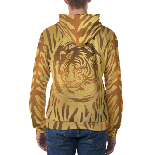 Golden Tiger Men's Hoodie - Image 4