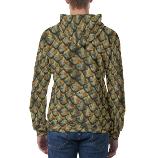 King Cobra Snake Men's Hoodie - Image 4