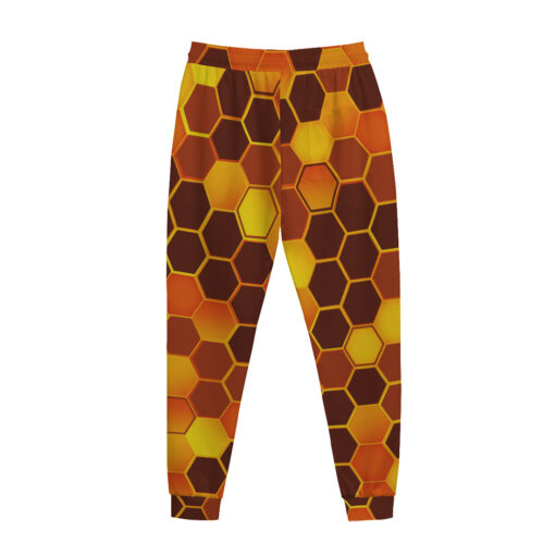 Bees Honeycomb Sweatpants - Image 2