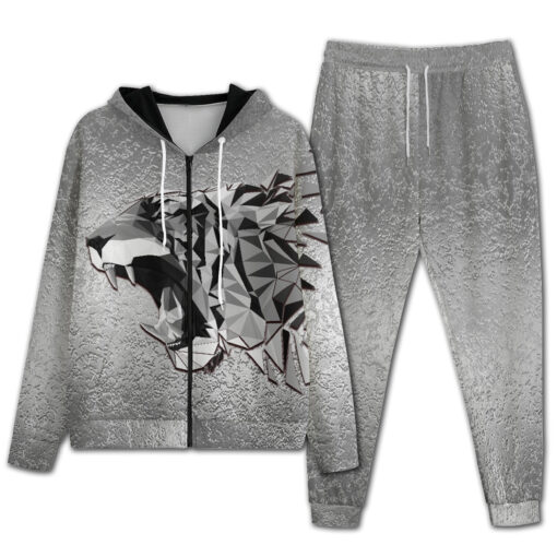 Silver Tiger Polygons Men's Tracksuit