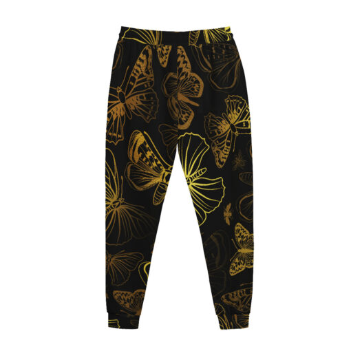 Golden Butterflies Sweatpants - Image 2