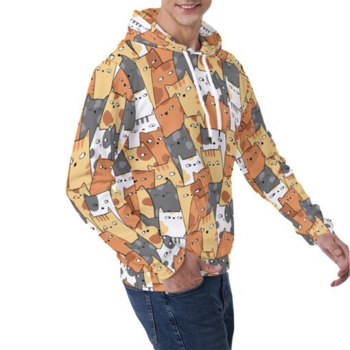 Cute Kittens Men's Hoodie - Image 2