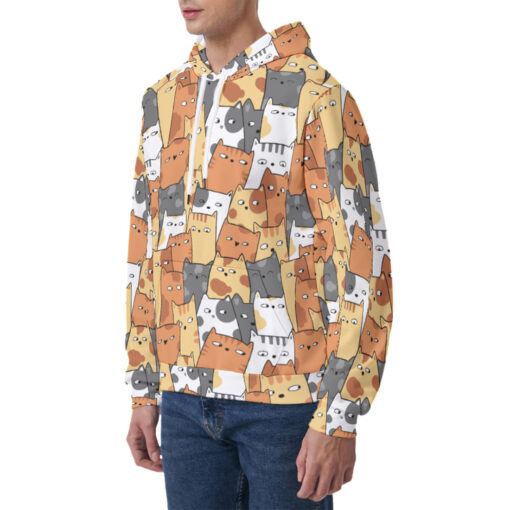 Cute Kittens Men's Hoodie - Image 3