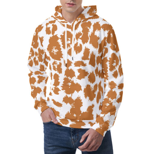 Leopard Texture Art Men's Hoodie