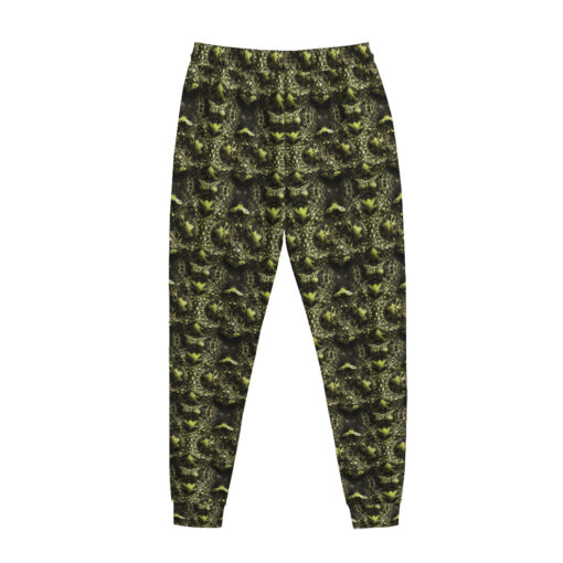 Green Alligator Skin Sweatpants - Image 2