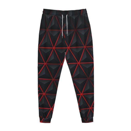 Futuristic Pyramid Shape Sweatpants