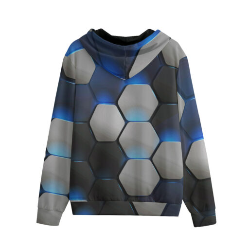 Hexagonal Modern Tech Men's Tracksuit - Image 2