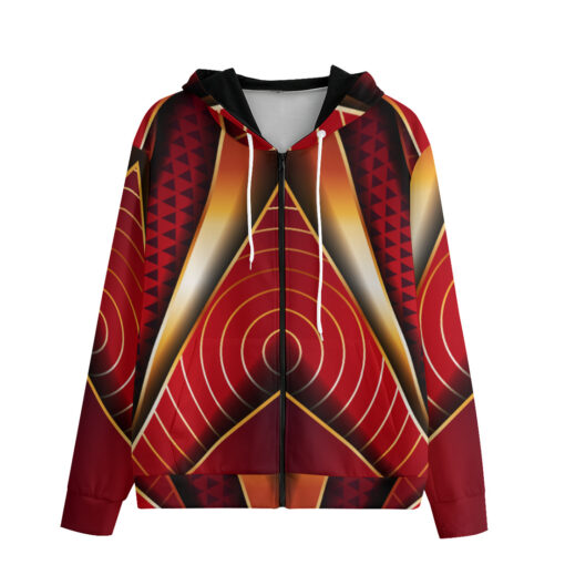 Luxury Futuristic Tech Zip Up Hoodie