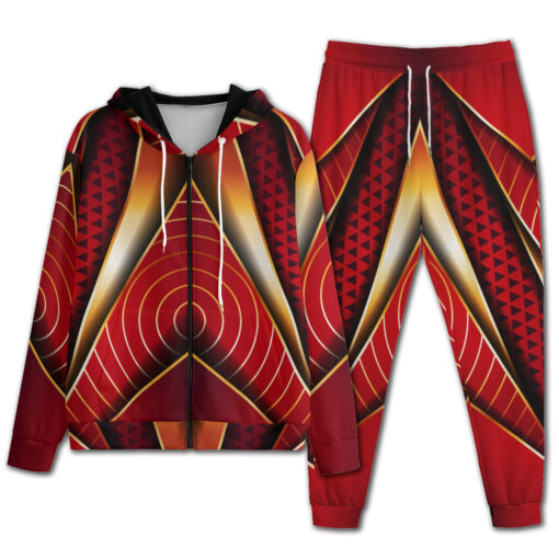 Luxury Futuristic Tech Men's Tracksuit