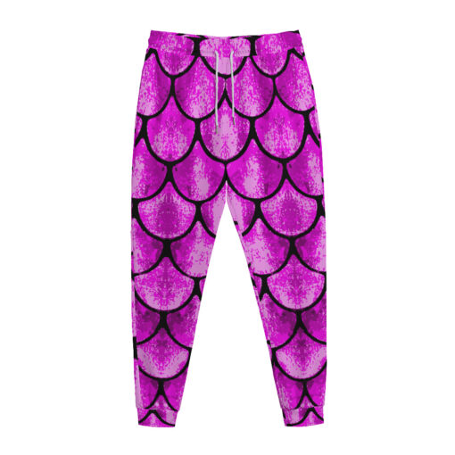 Pink Fish Scales Sweatpants