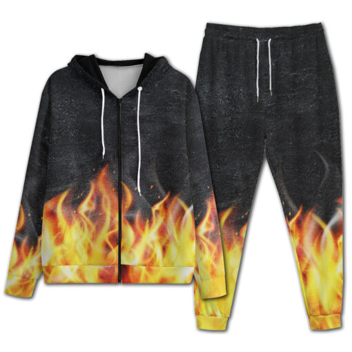 Fire Smoke Men's Tracksuit