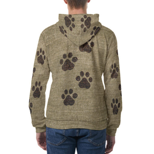 Red Maine Coon Cat Men's Hoodie - Image 4