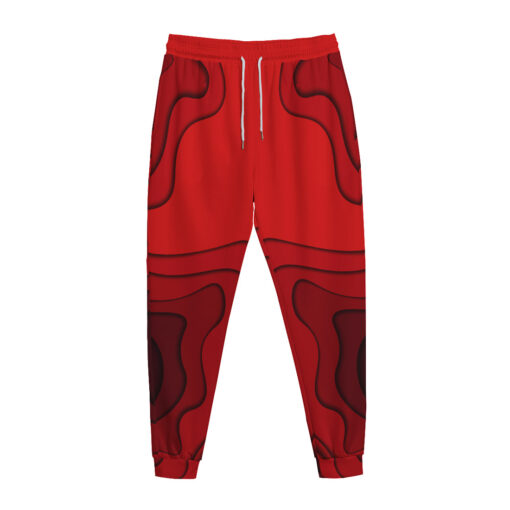 Red Waves Sweatpants