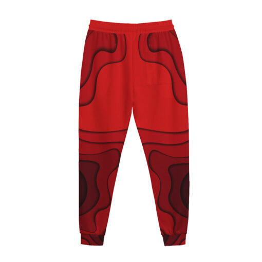 Red Waves Sweatpants - Image 2