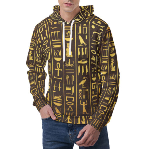 Ancient Egyptian Hieroglyphs Men's Hoodie