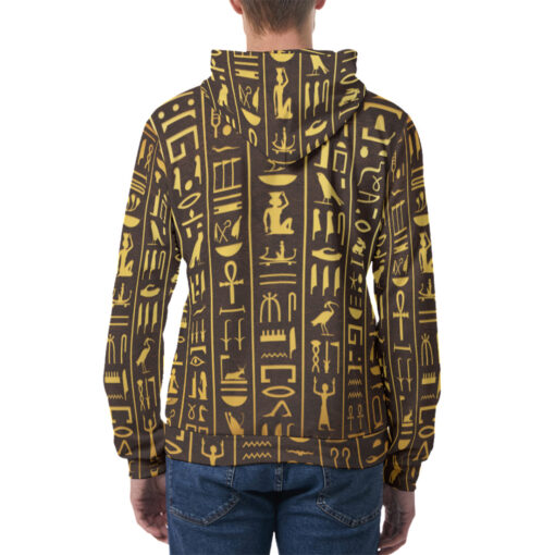 Ancient Egyptian Hieroglyphs Men's Hoodie - Image 4