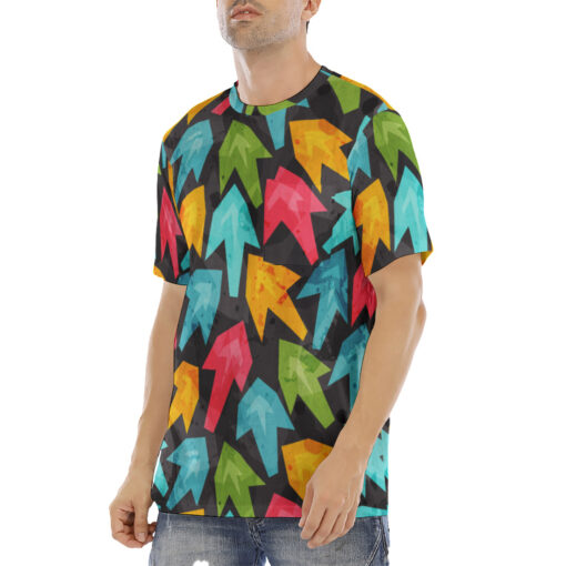 Grunge Colored Arrows Men's T-Shirt - Image 2