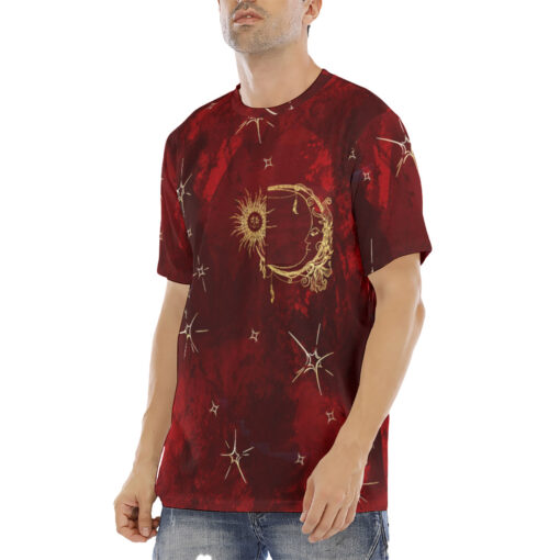 Mystical Sun And Moon Men's T-Shirt - Image 2