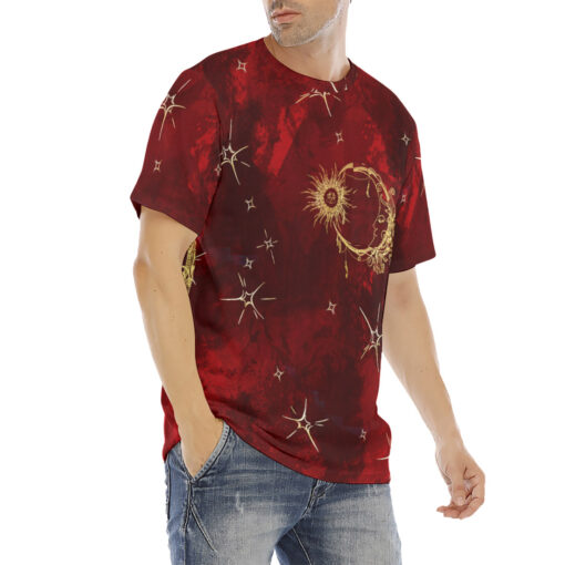 Mystical Sun And Moon Men's T-Shirt - Image 3