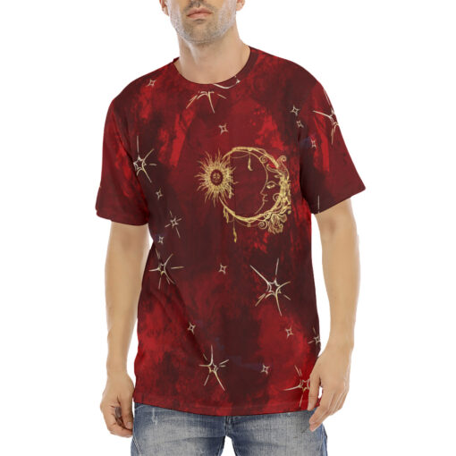 Mystical Sun And Moon Men's T-Shirt