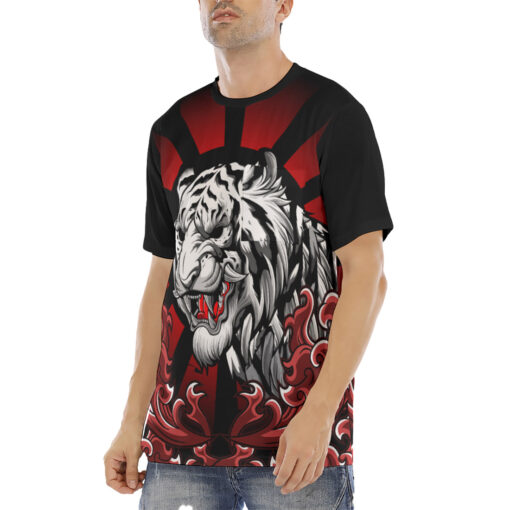 Tiger Demon Bloody Sun Men's T-Shirt - Image 2