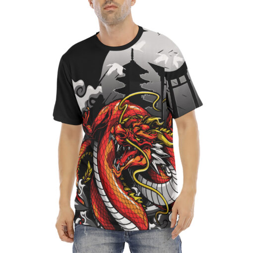 Bloody Dragon Art Men's T-Shirt