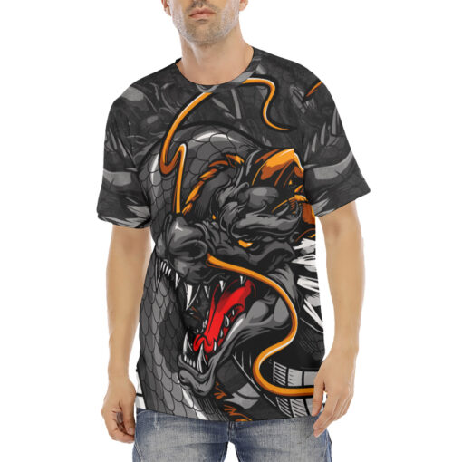 Fantasy Japanese Dragon Men's T-Shirt