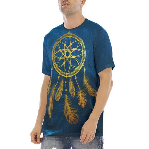 Golden Dream Catcher Men's T-Shirt - Image 2