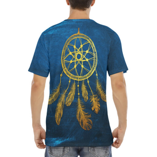 Golden Dream Catcher Men's T-Shirt - Image 4